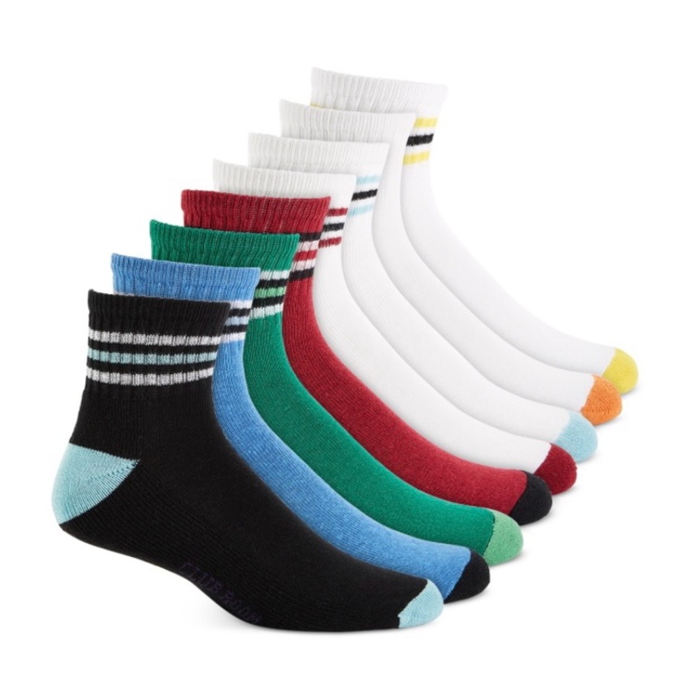 Club Room Black and White Casual Socks Multi-Pack